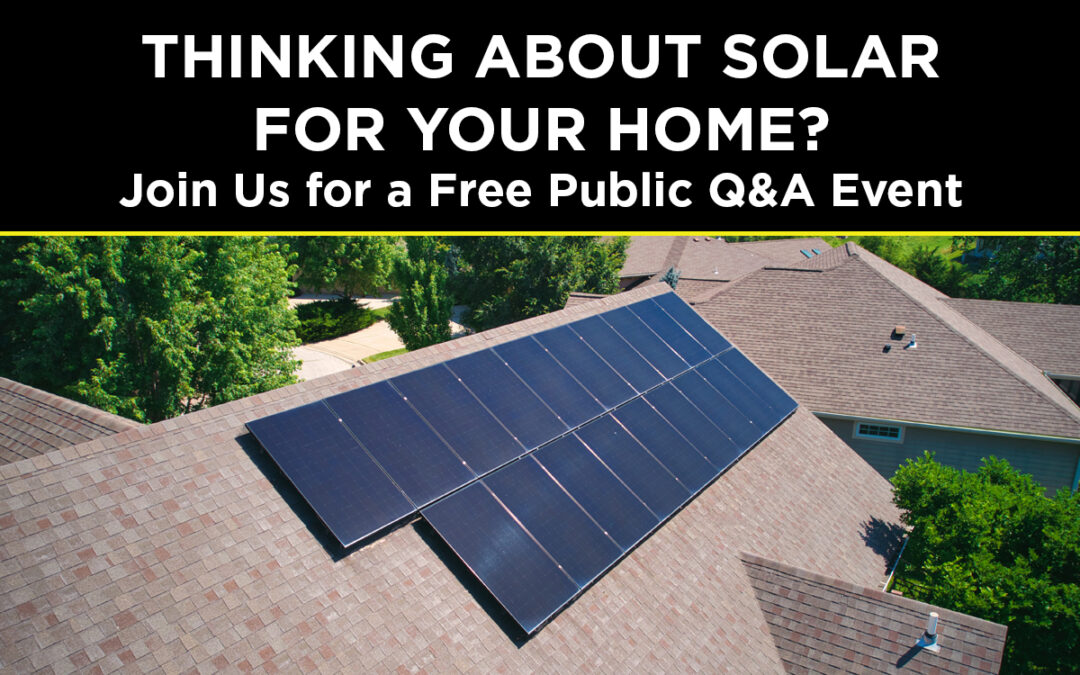 Solar Workshop for Homeowners – Lawrence